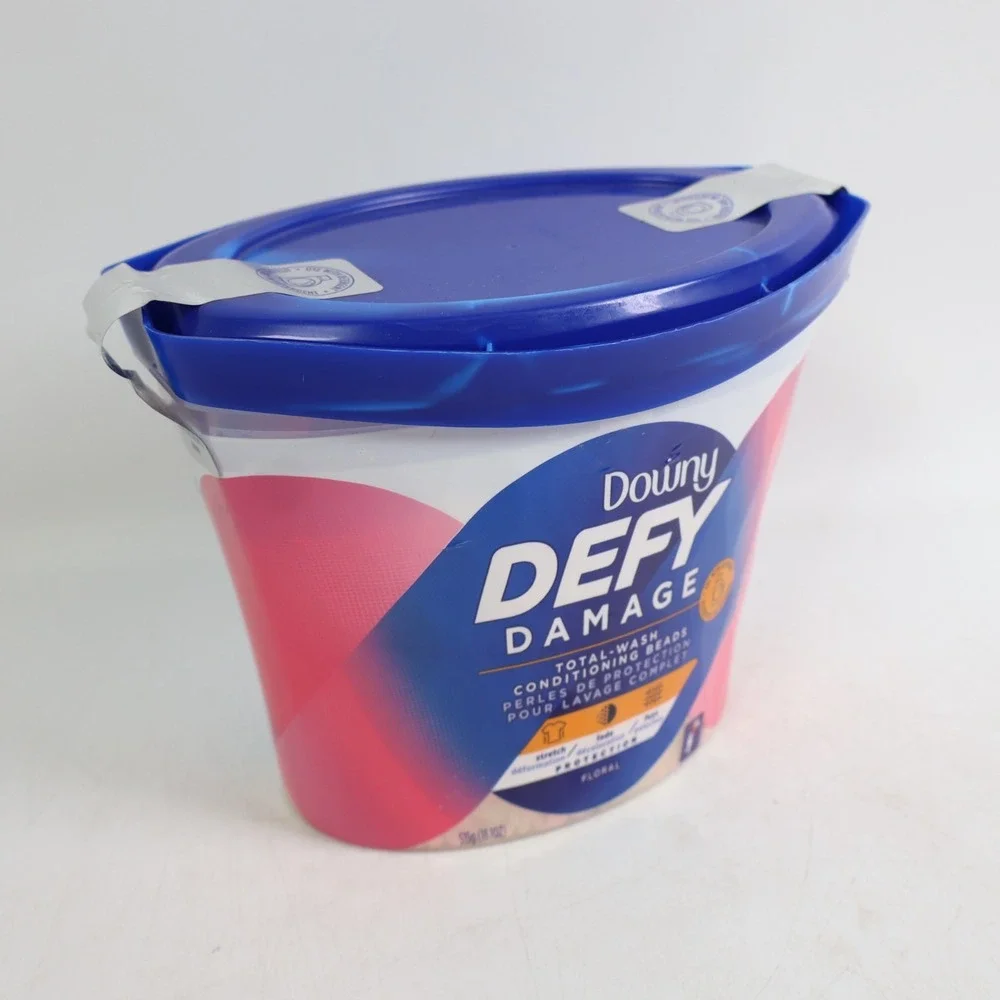Downy Defy Damage Total-Wash Fabric Conditioning Beads, Fabric Softener, 18.1 oz